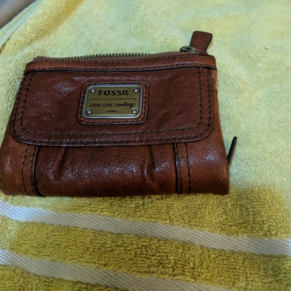 Wallet Fossil Vintage Style Brown